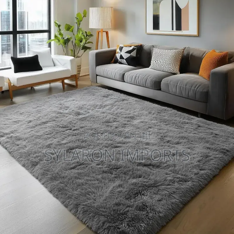 Ultra-Soft Plush Shag Area Rug 160x200cm