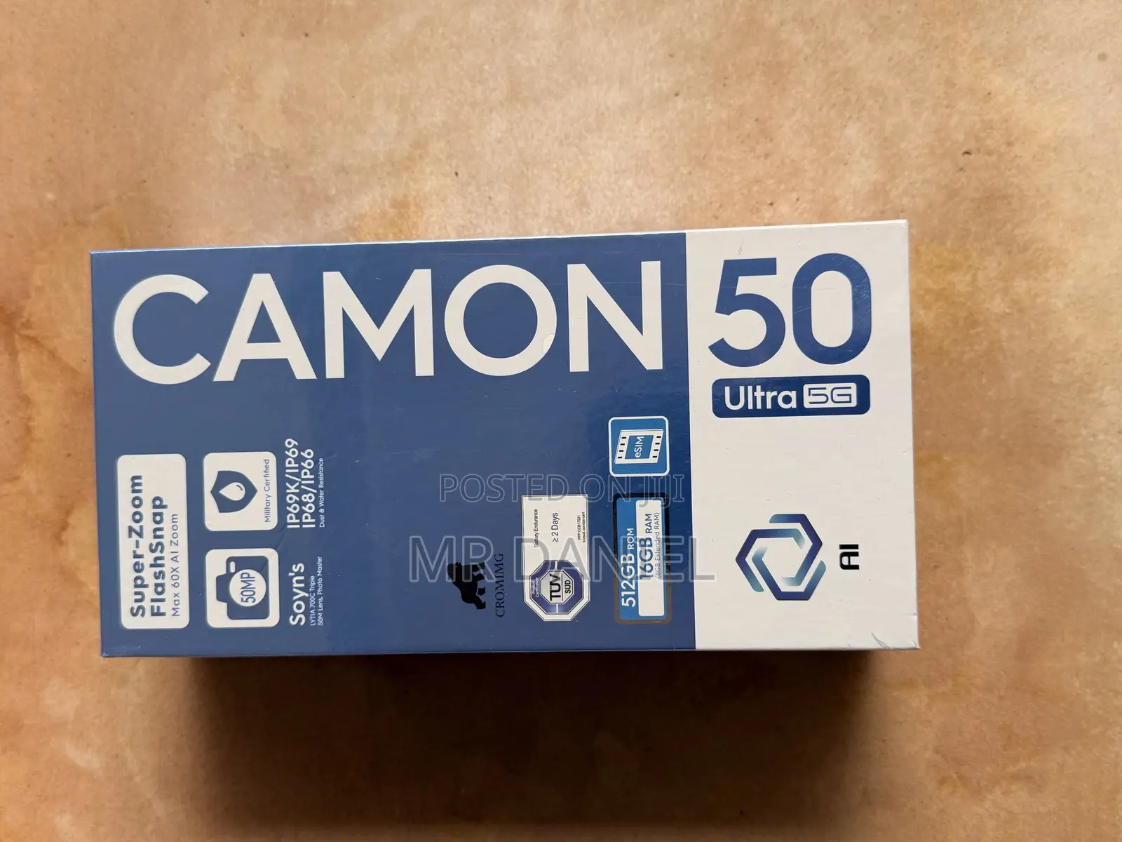 New Tecno Camon 50 Ultra 512 GB Gray