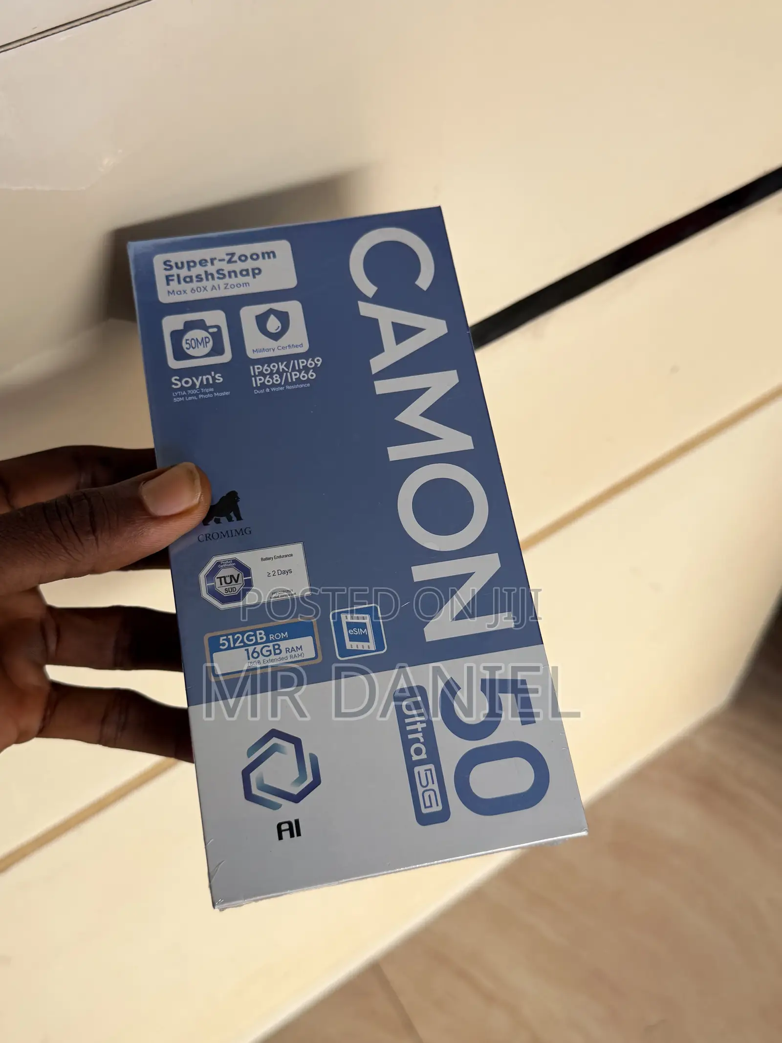 New Tecno Camon 50 Ultra 512 GB Gray