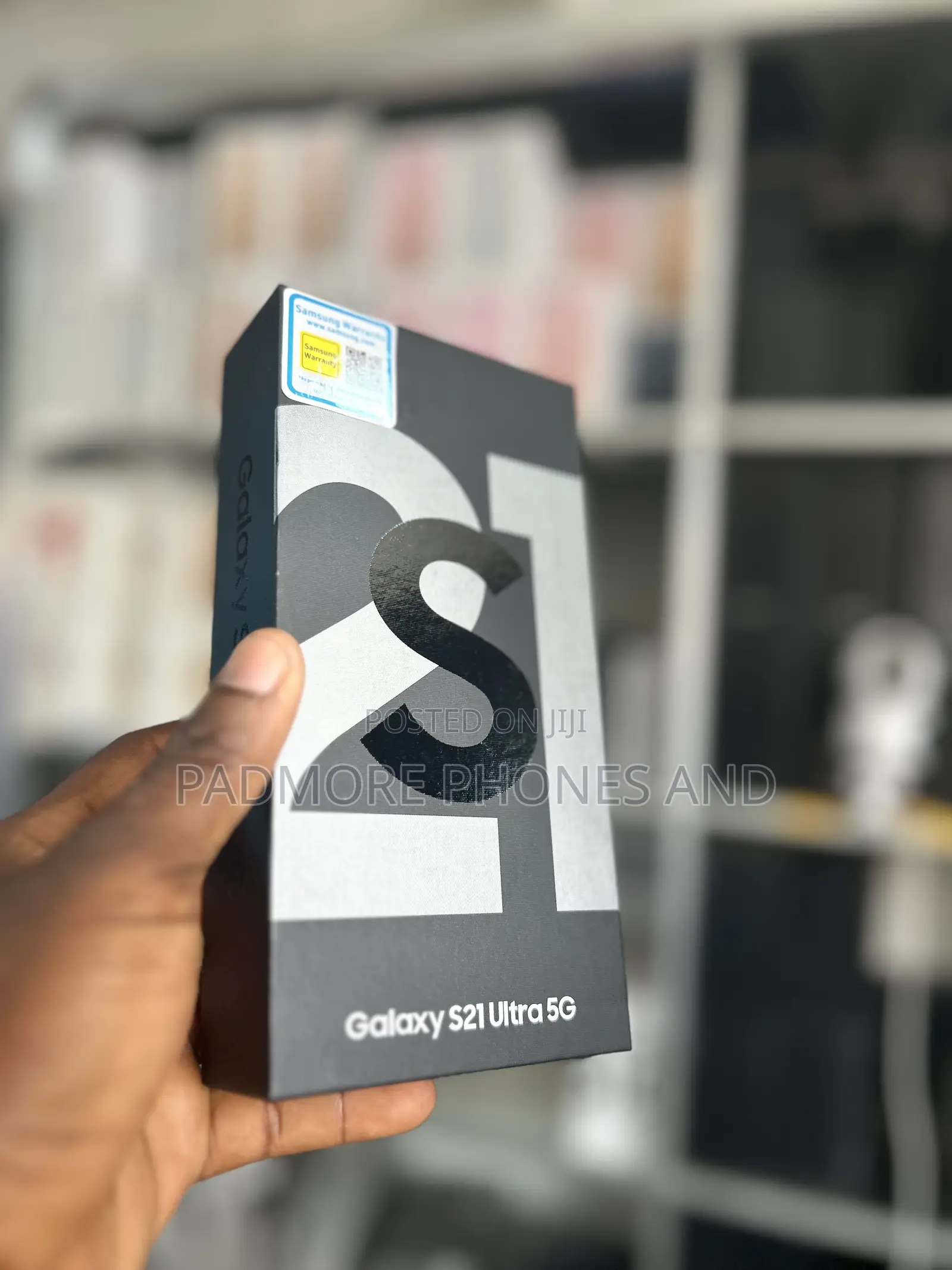 New Samsung Galaxy S21 Ultra 5G 128 GB Black