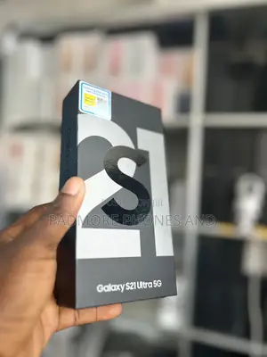 New Samsung Galaxy S21 Ultra 5G 128 GB Black