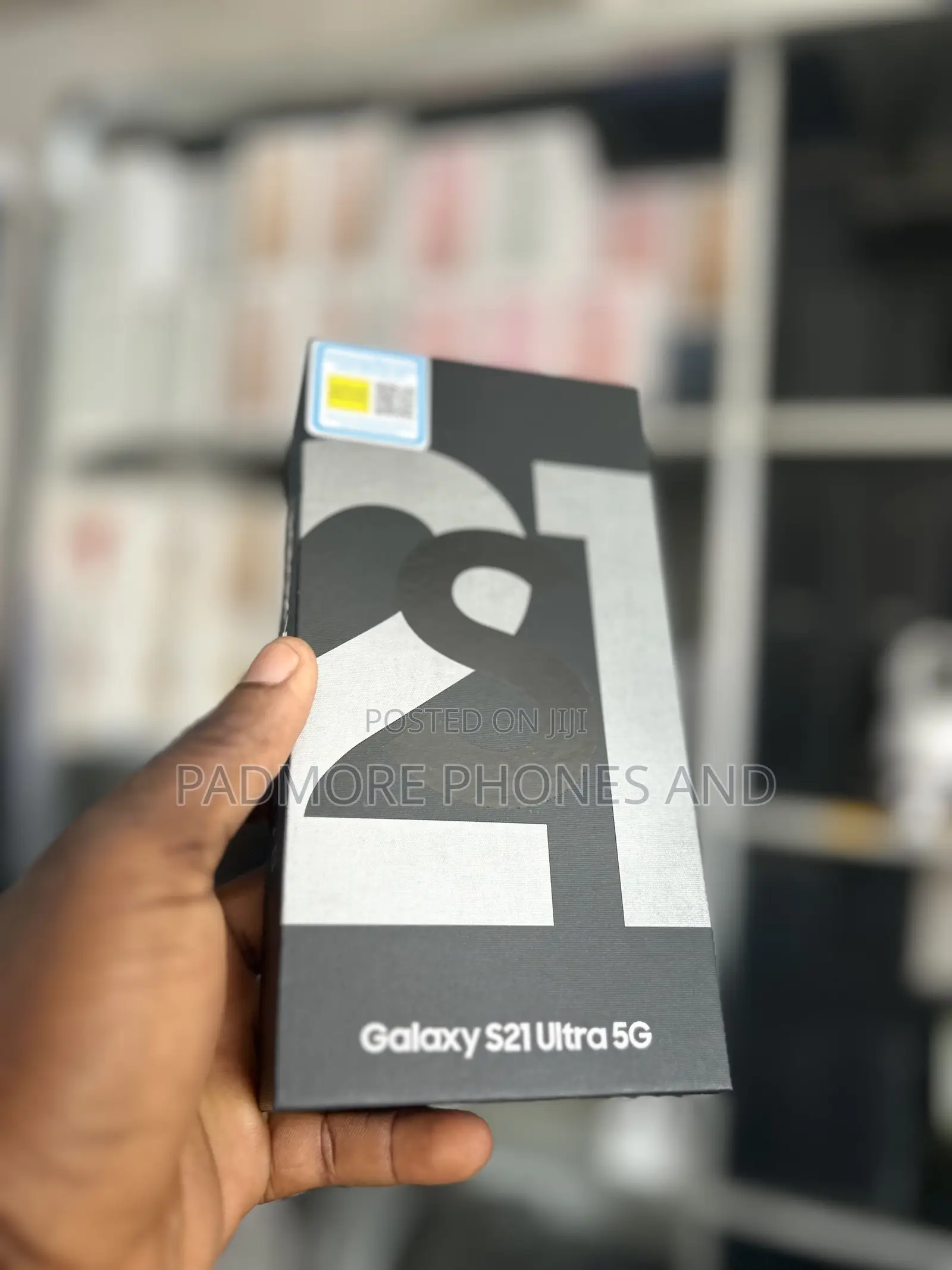 New Samsung Galaxy S21 Ultra 5G 128 GB Black