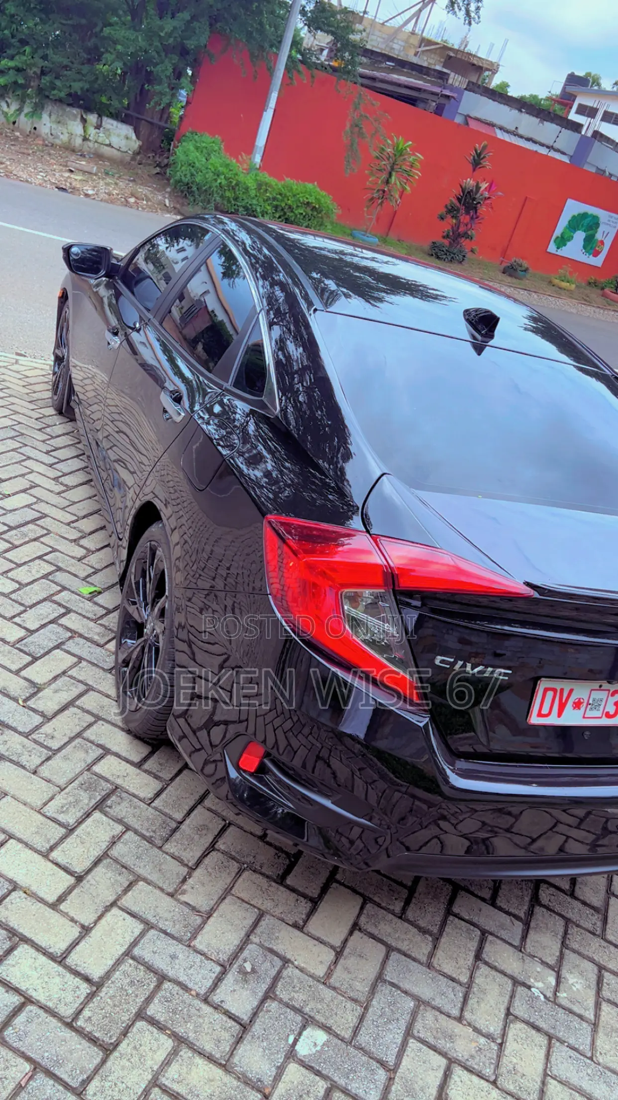 Honda Civic Touring 4dr Sedan (1.5L 4cyl) 2016 Black