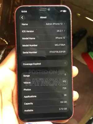 Apple iPhone 12 64 GB Red