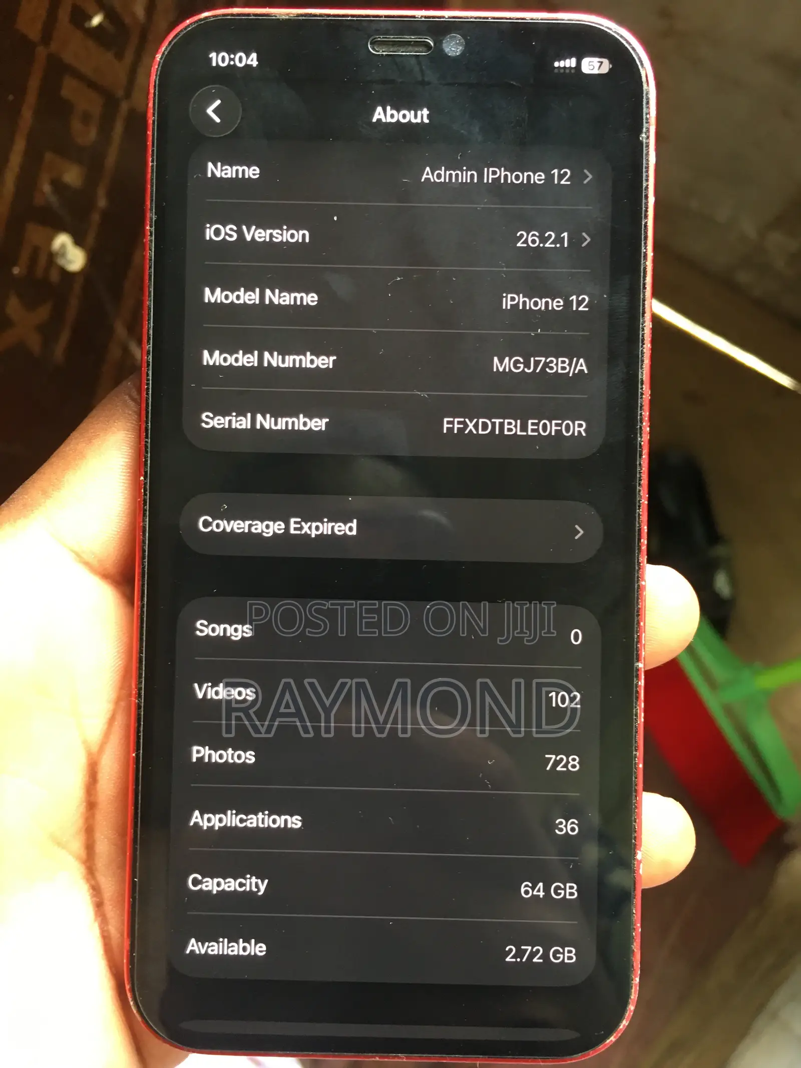 Apple iPhone 12 64 GB Red