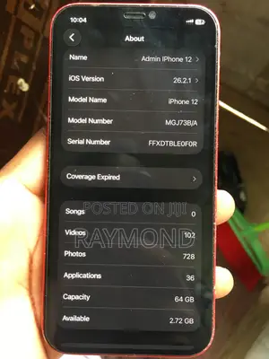Apple iPhone 12 64 GB Red