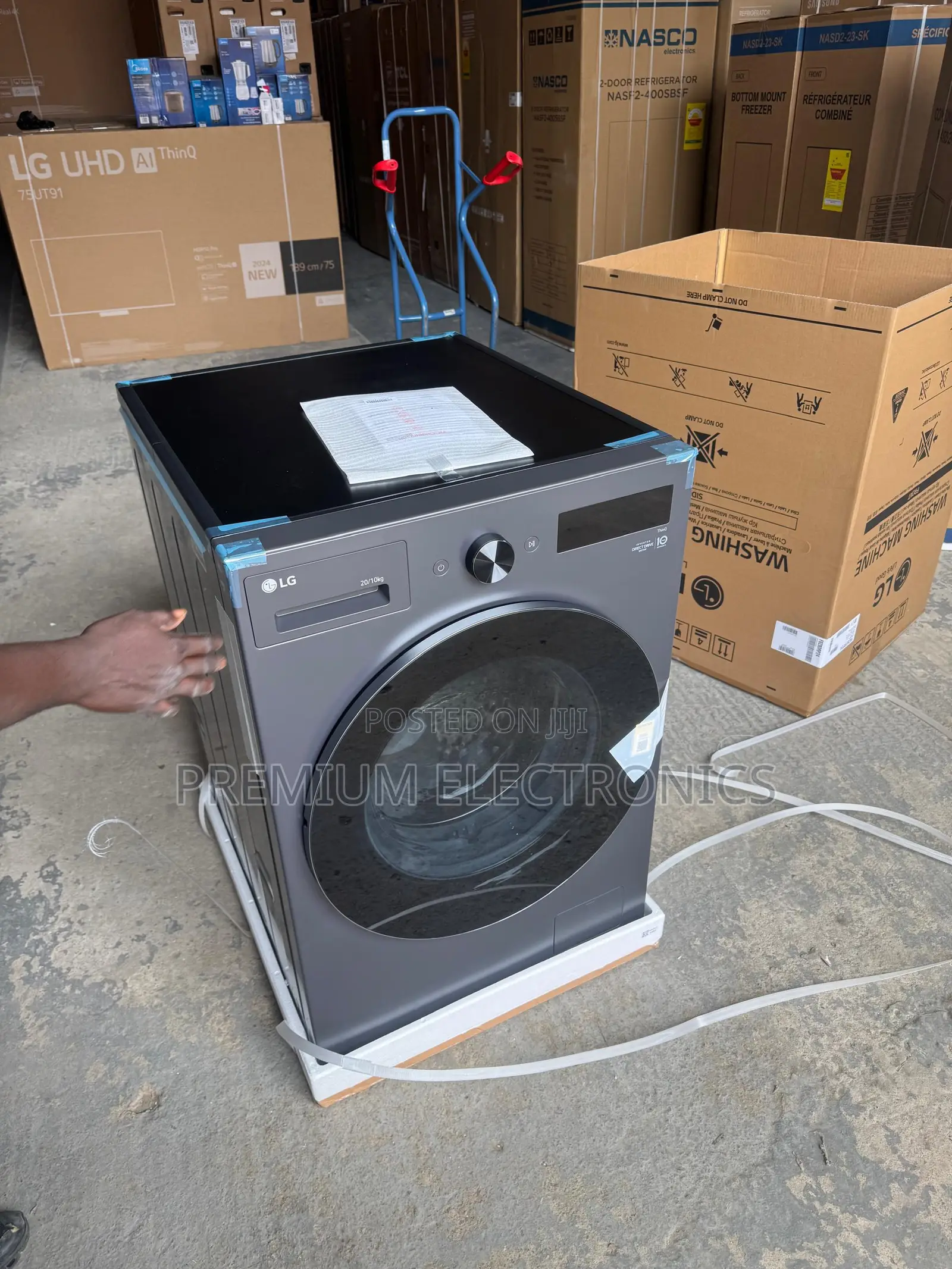 Lg Washer Dryer Combo 20kg/10kg Direct Drive Motor, Smart F0z8drp24