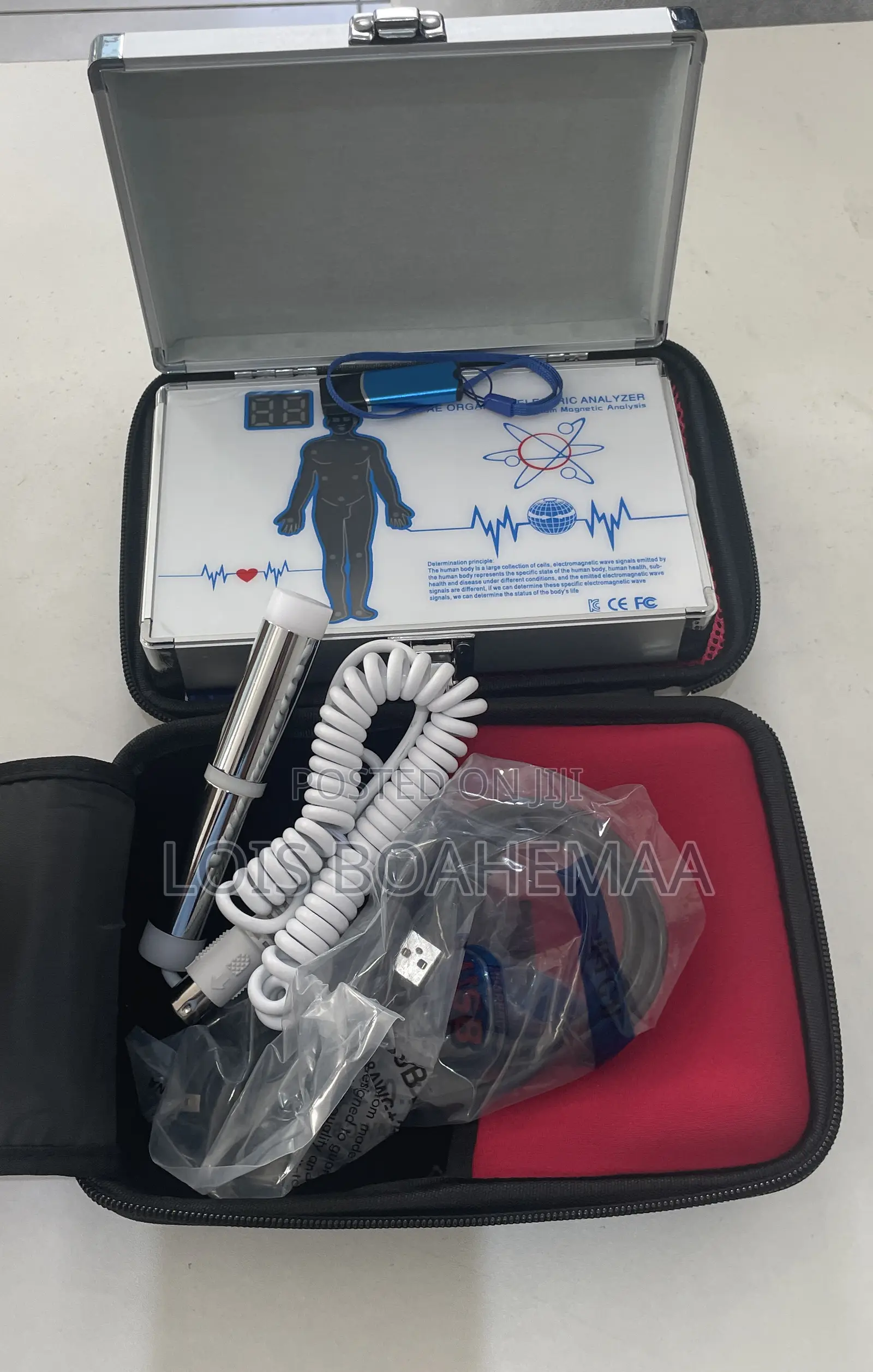 Quantum Magnetic Resonance Analyzer