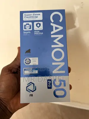 New Tecno Camon 50 Pro 256 GB Gray