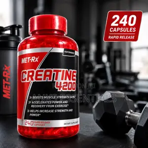 Met-Rx Creatine Supplement – 240 Capsules