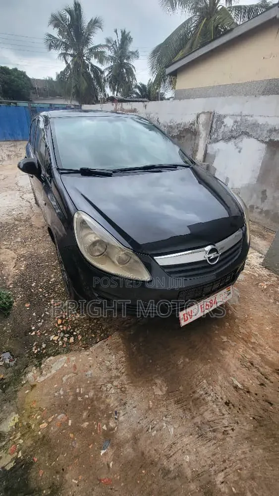 Opel Corsa 2007 Black