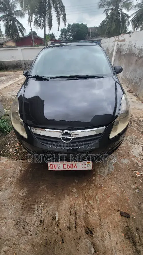 Opel Corsa 2007 Black