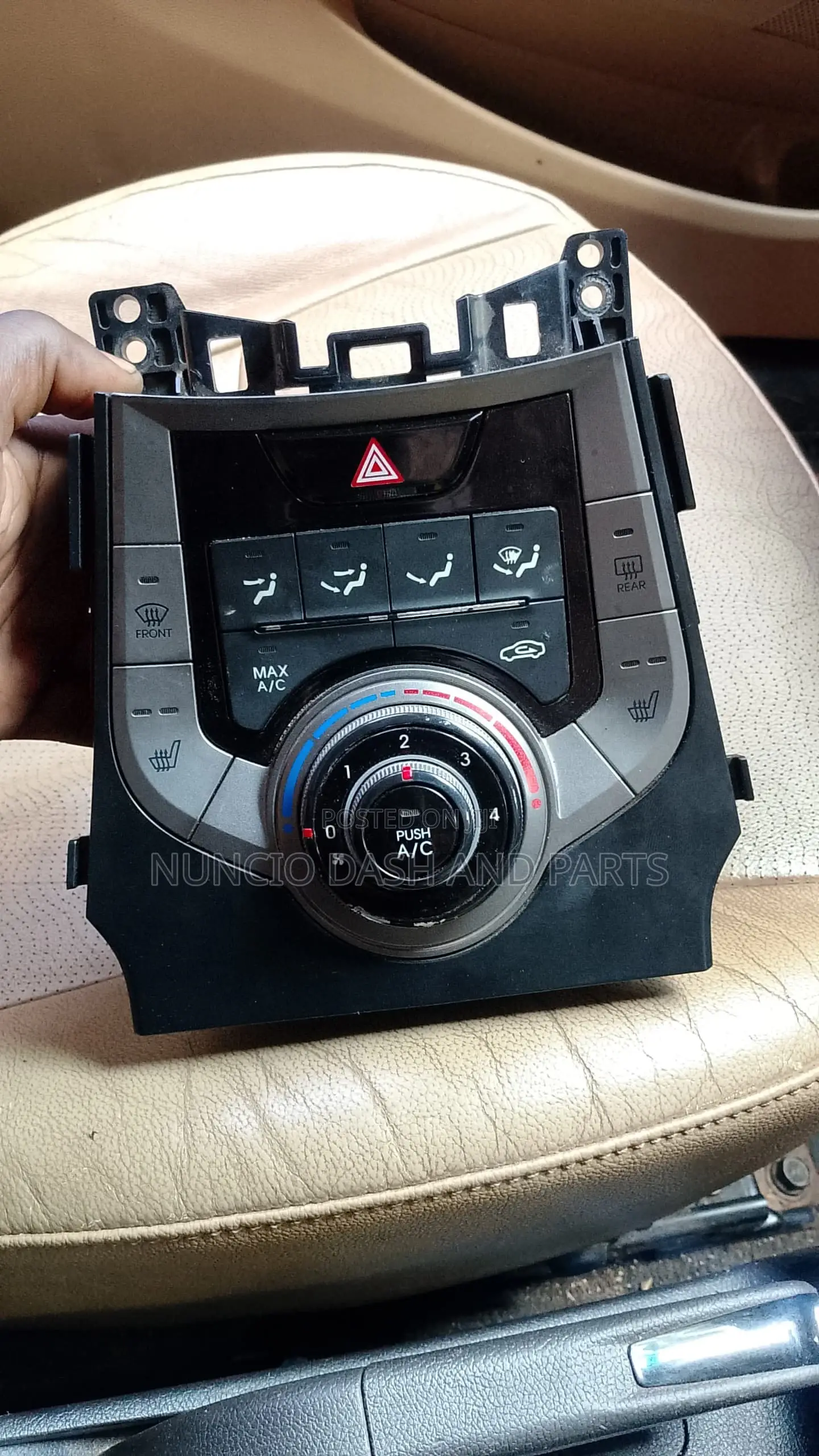 Hyundai Elantra 2013 Ac Switch