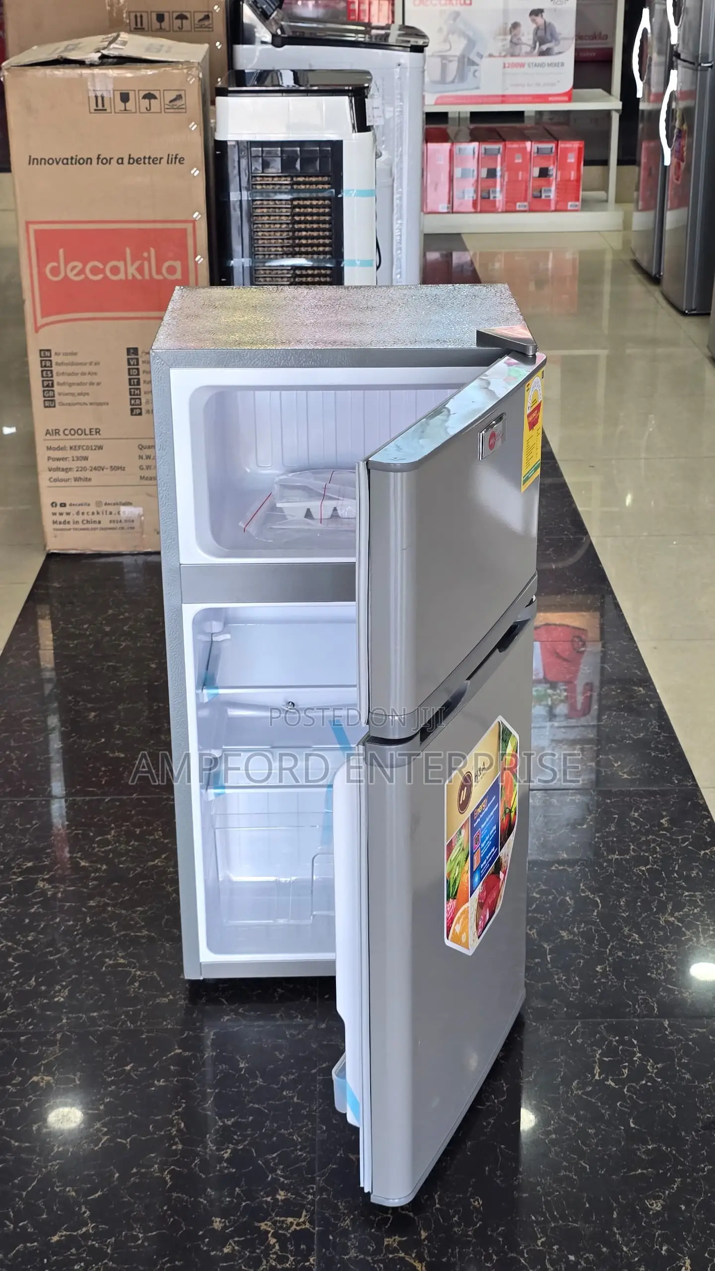 H a Fridge Double Door 80l
