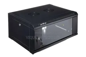 4u Cabinet Glass + Fan