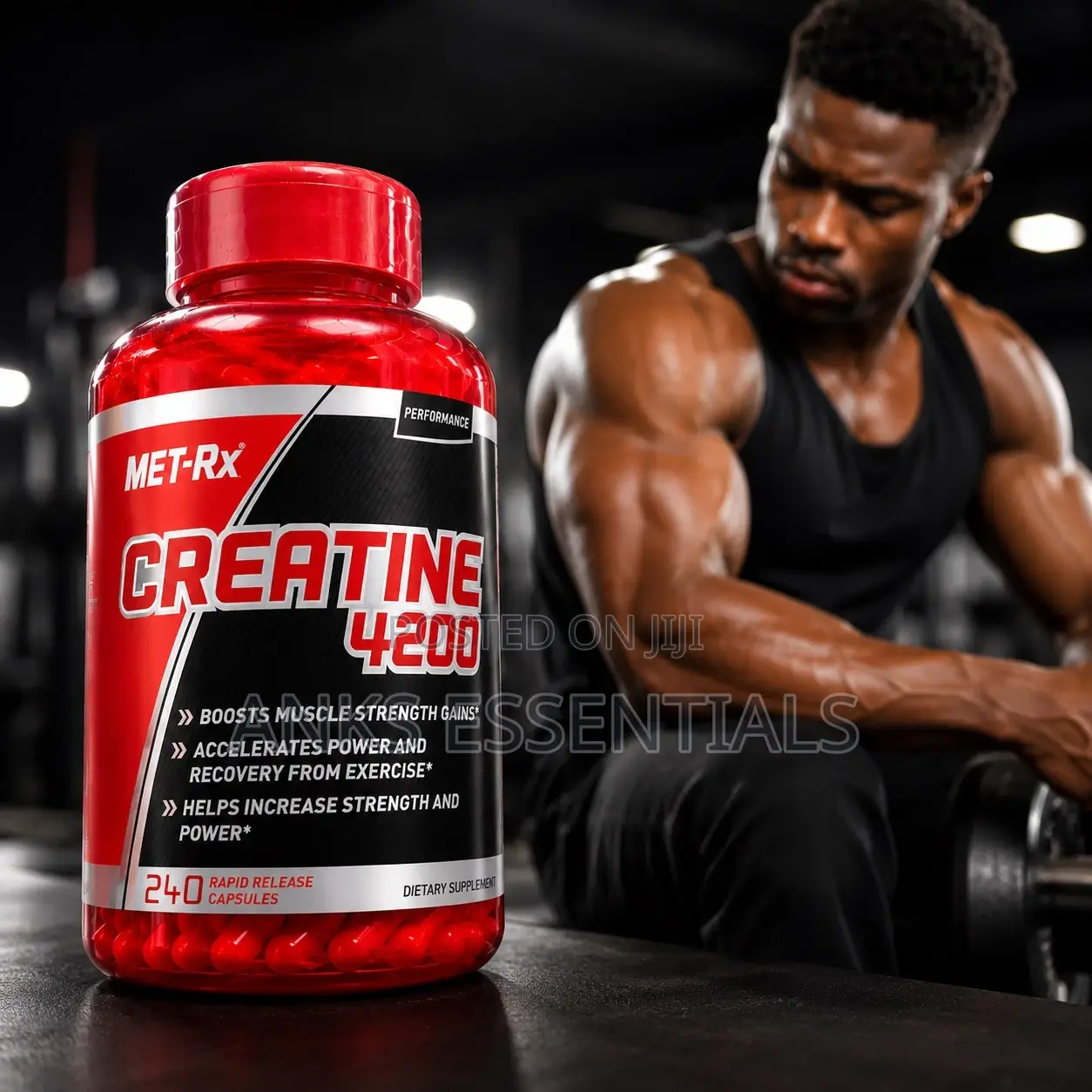 Met-Rx Creatine 4200 for Strength Training