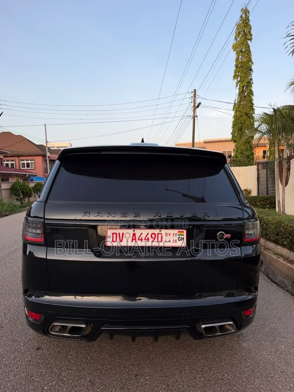 Land Rover Range Rover SV Autobiography Dynamic SWB 2021 Black