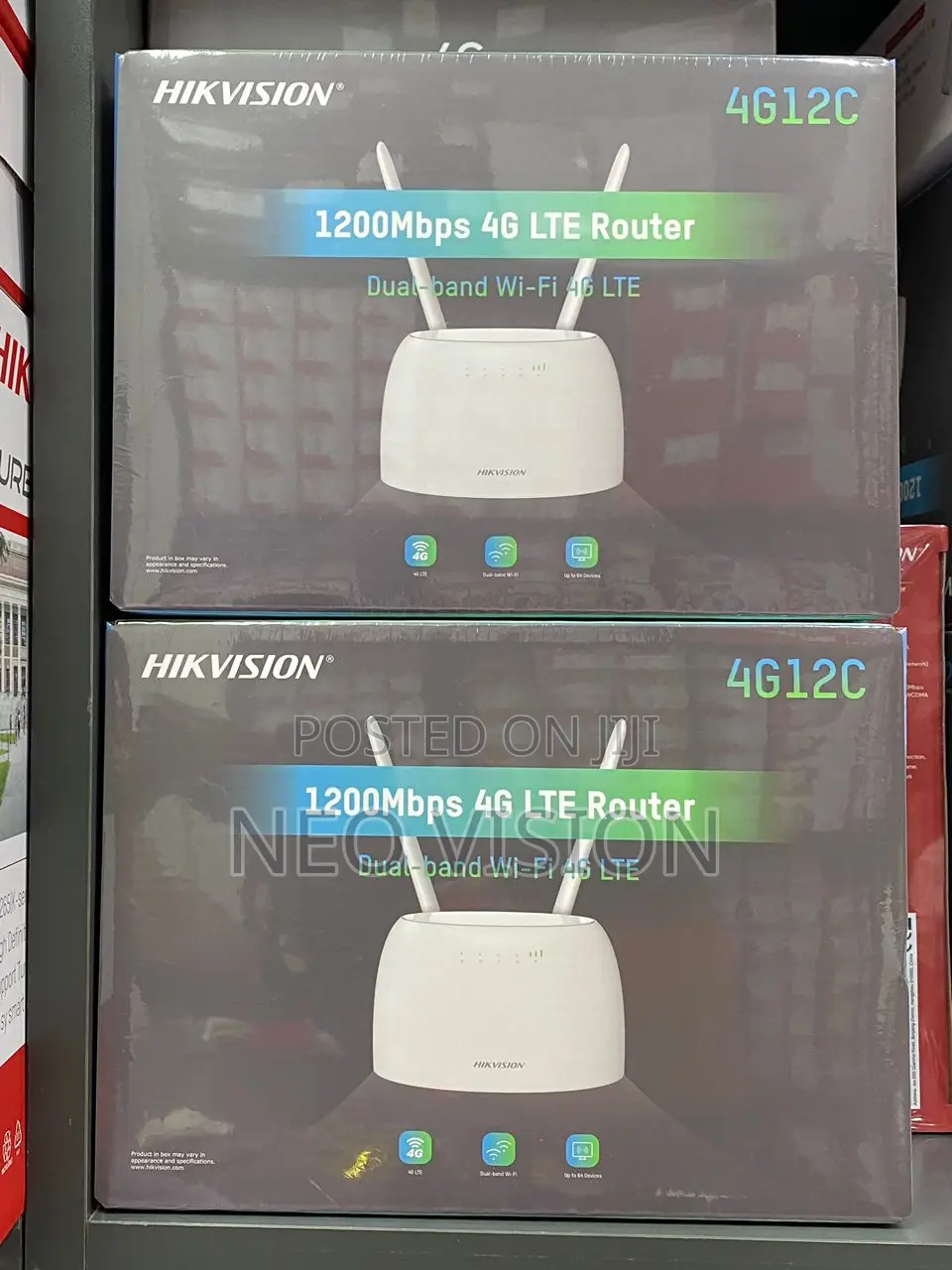 Hikvision 4g Universal Dual-Band Router 1200mbps