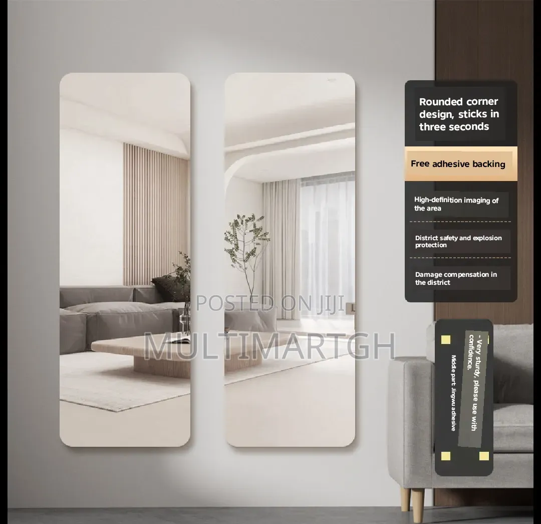 Unbreakable Acrylic Full-body Mirror
