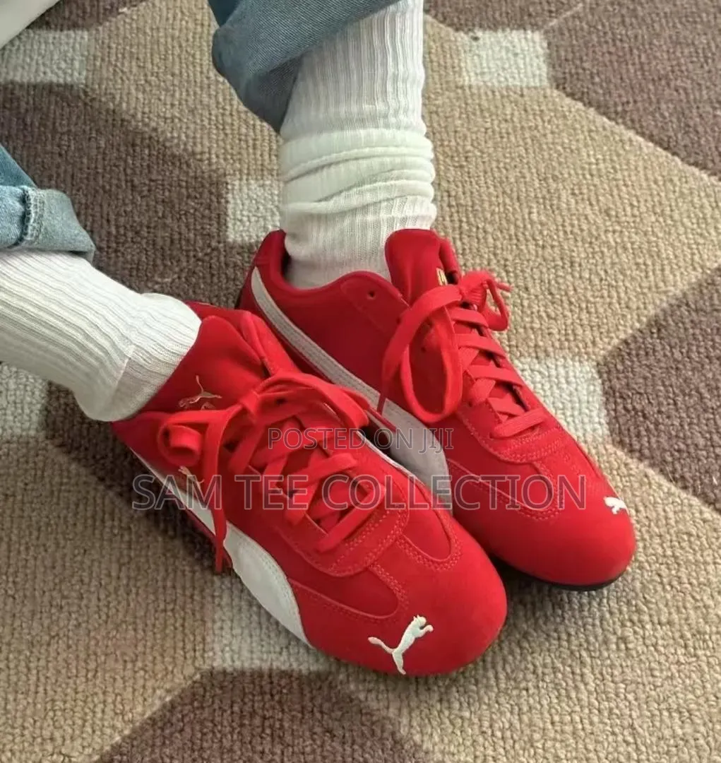 Puma Speedcat Og. Original, Black and White. Red and White