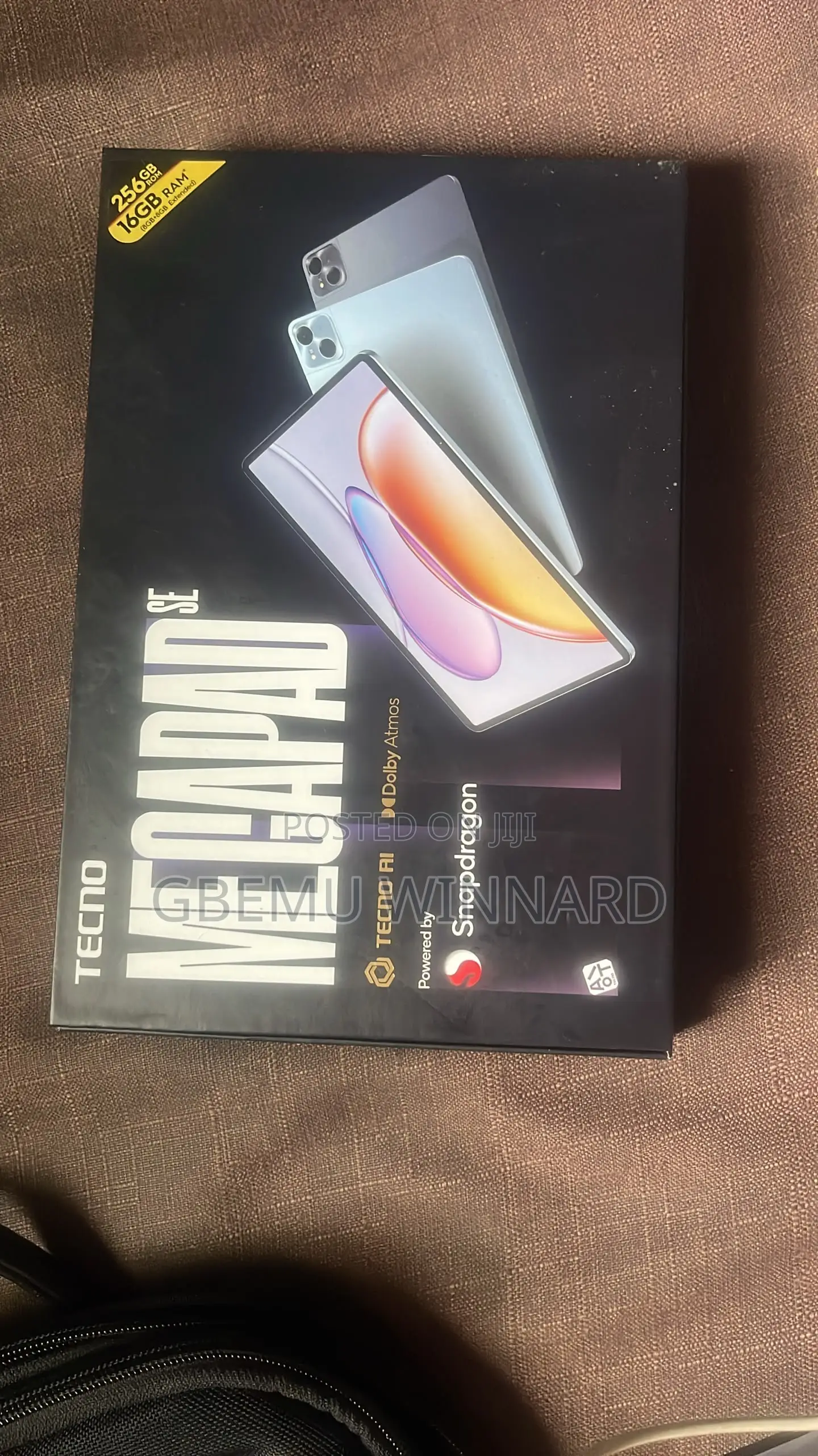 Tecno Megapad SE 256 GB Black