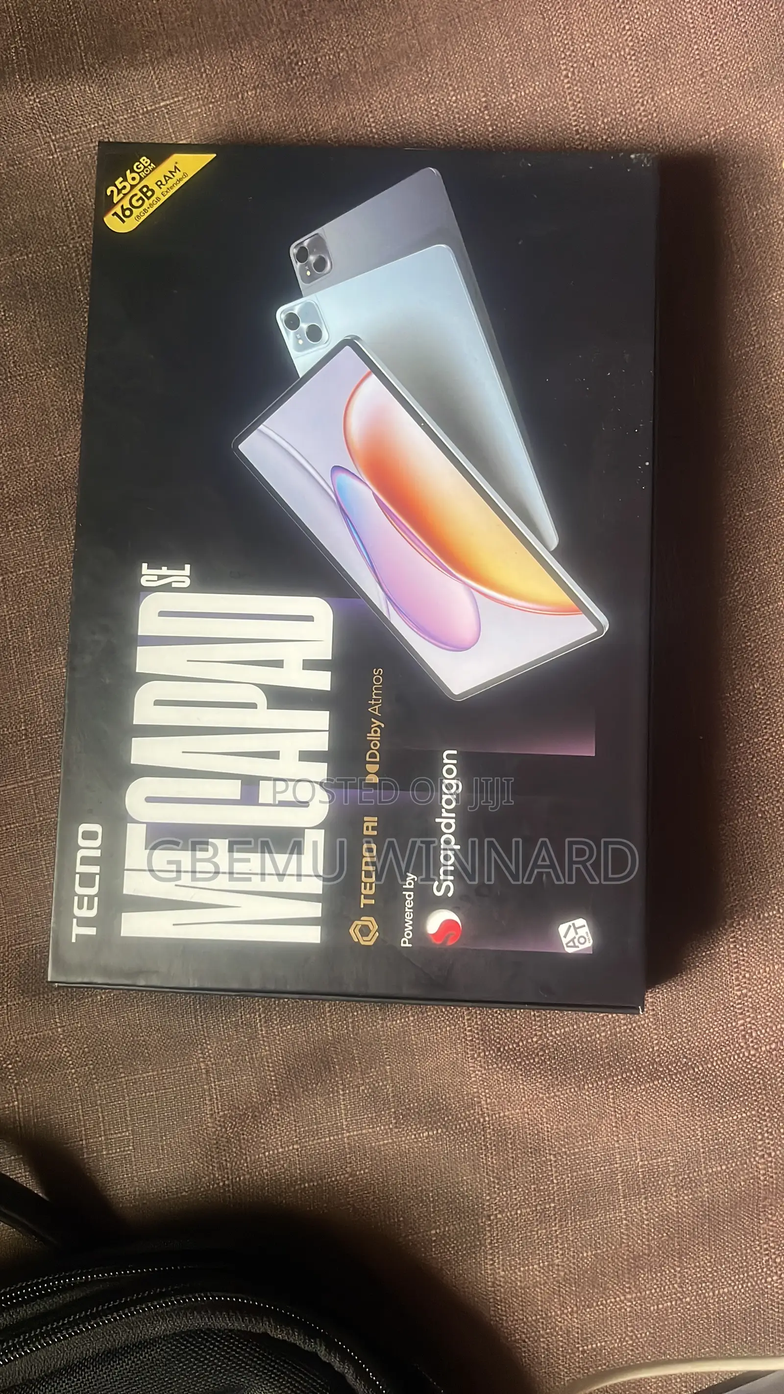 Tecno Megapad SE 256 GB Black