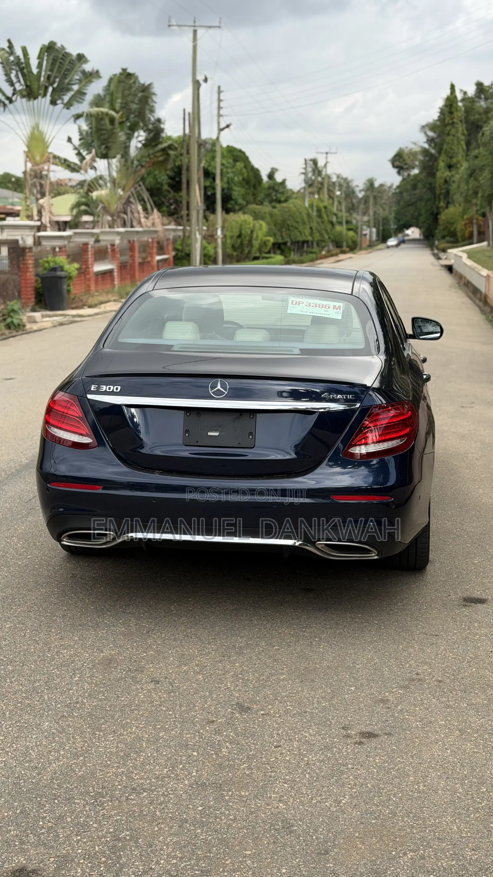 Mercedes-Benz E300 2018 Blue