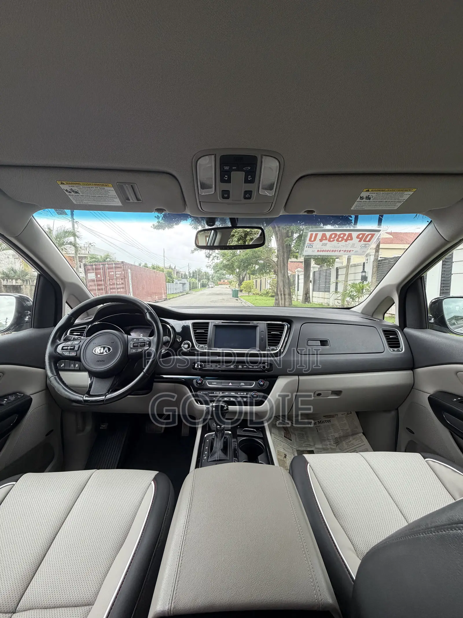 Kia Sedona SX 2016 Gray