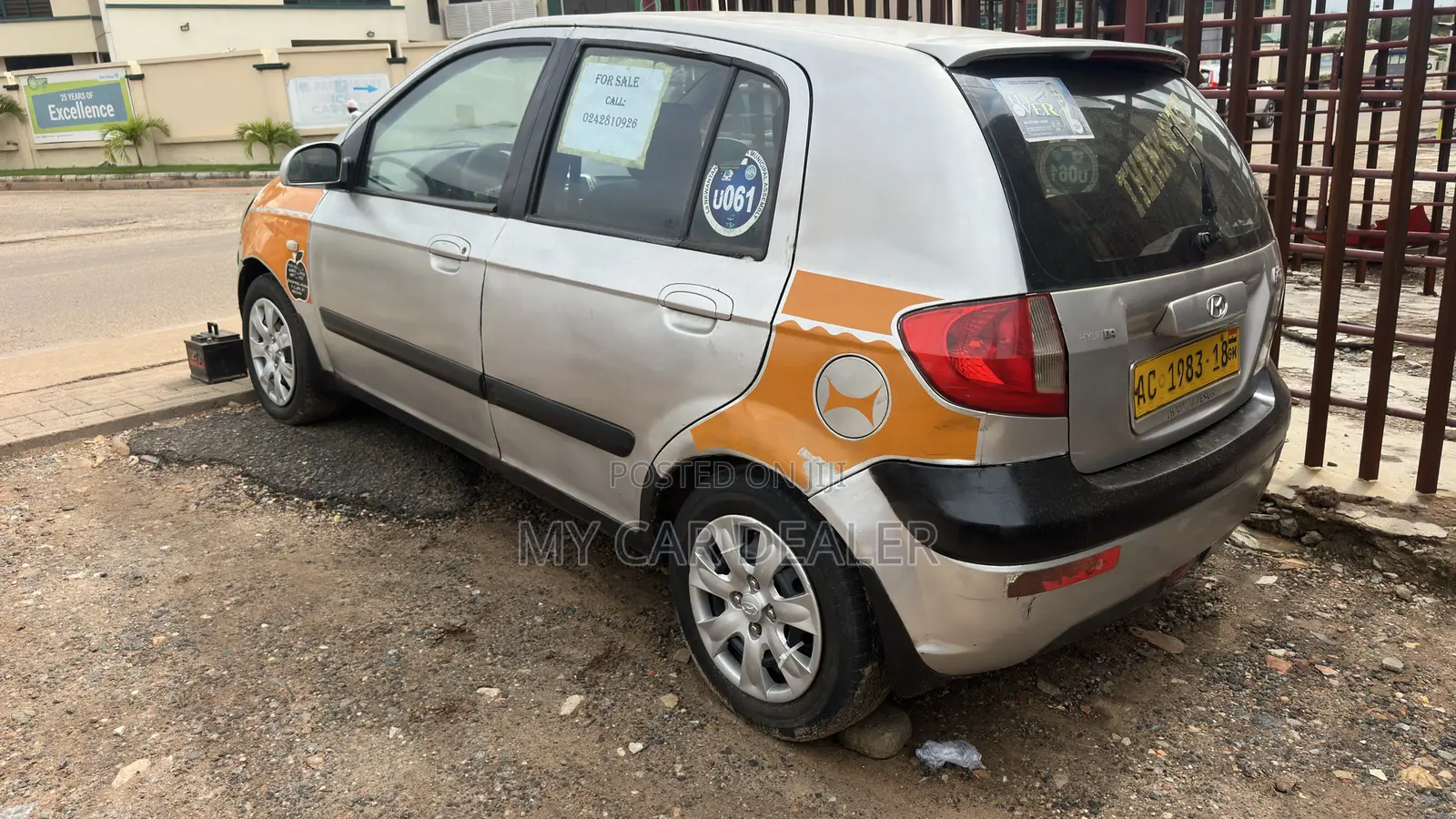 Hyundai Getz 1.1 GL 2011 Silver