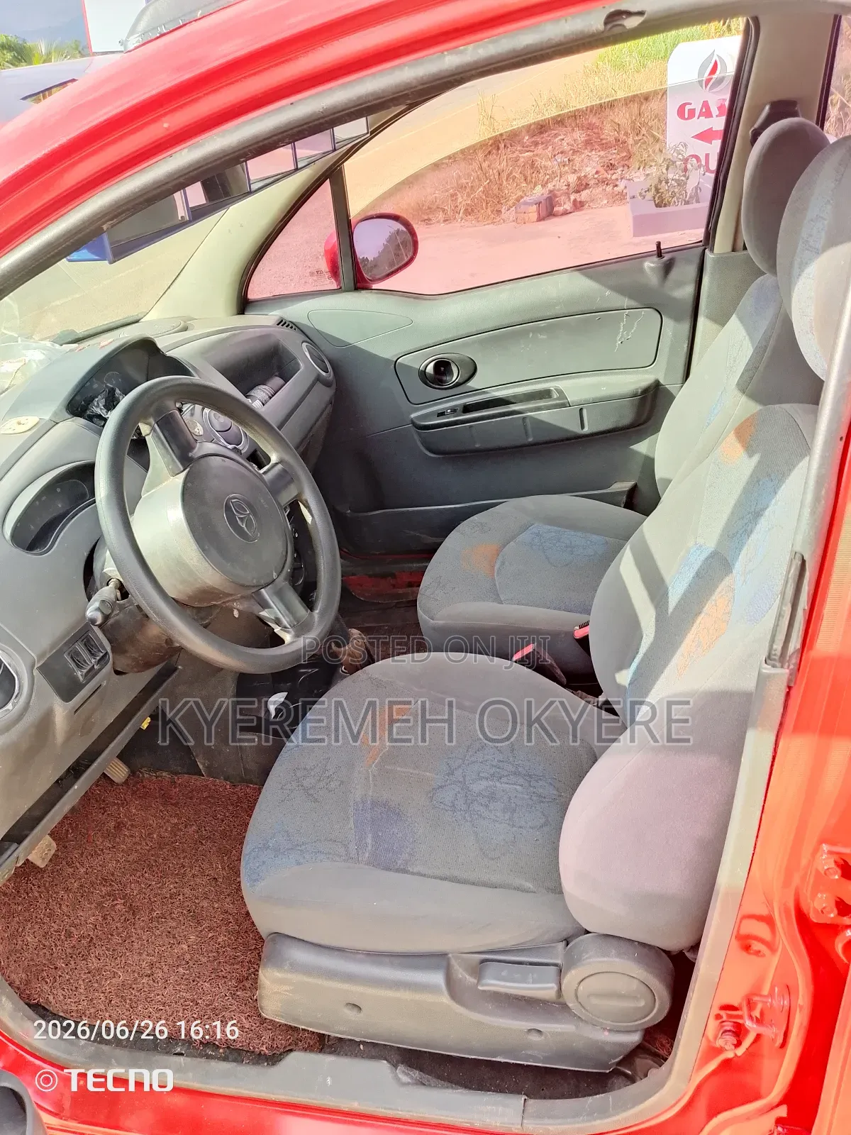 Daewoo Matiz 2009 Red