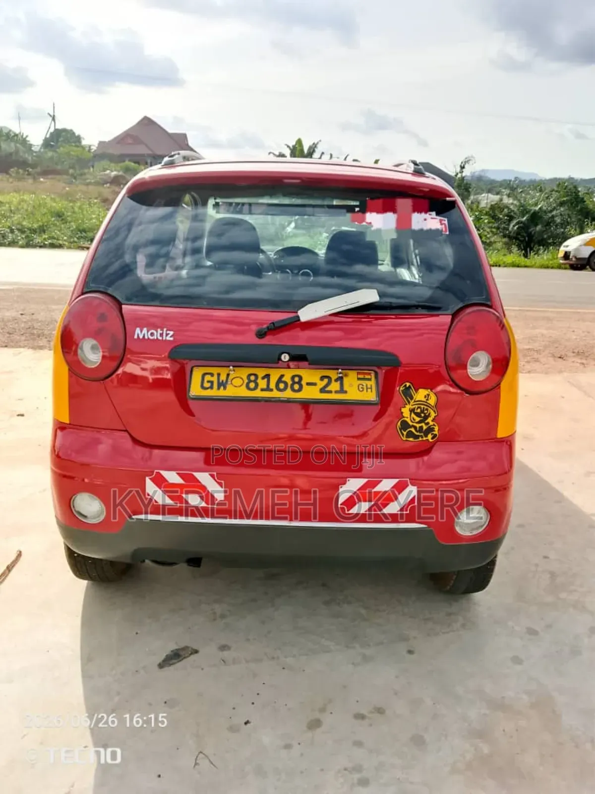 Daewoo Matiz 2009 Red
