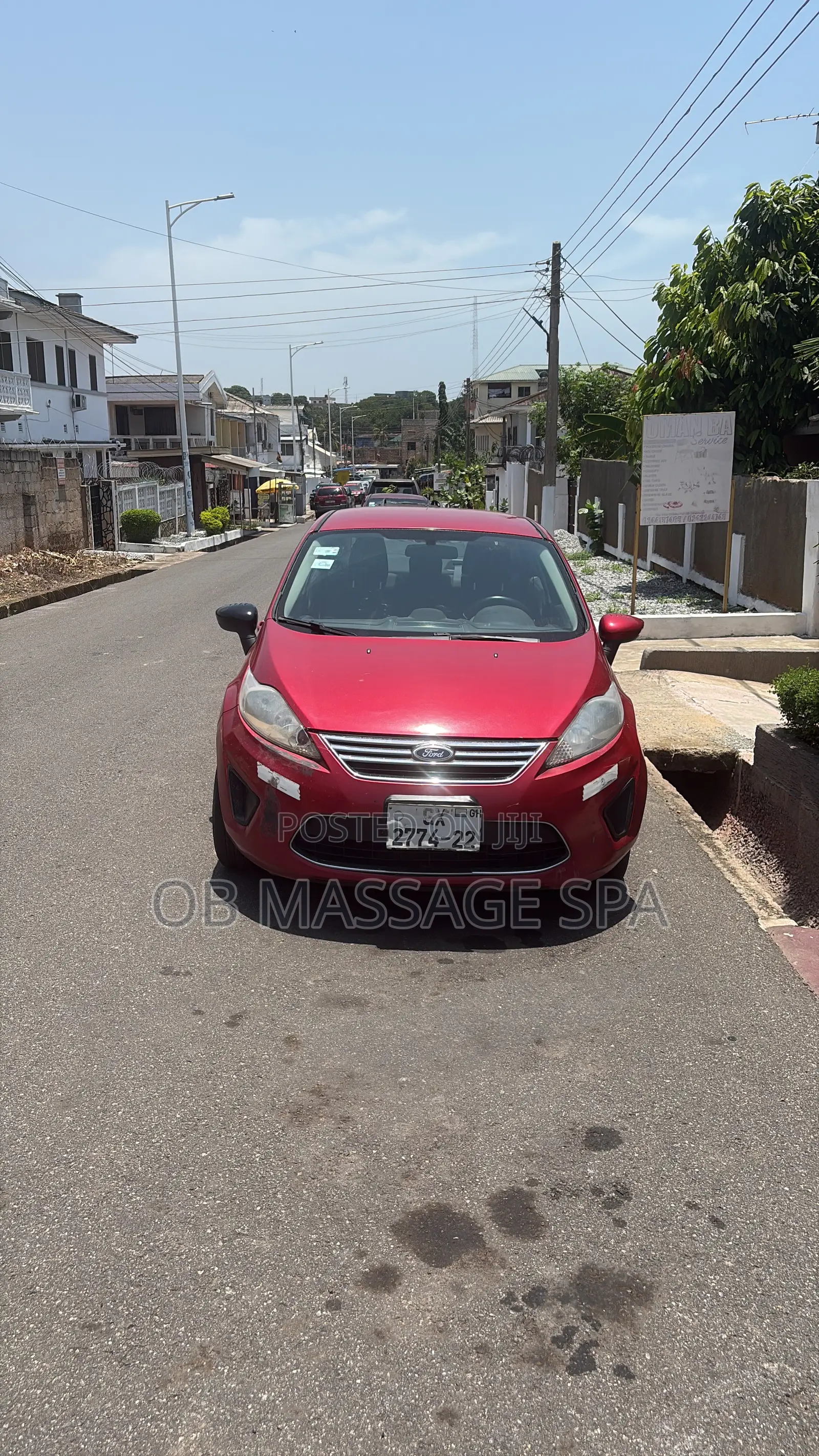 Ford Fiesta Titanium Sedan 2013 Red