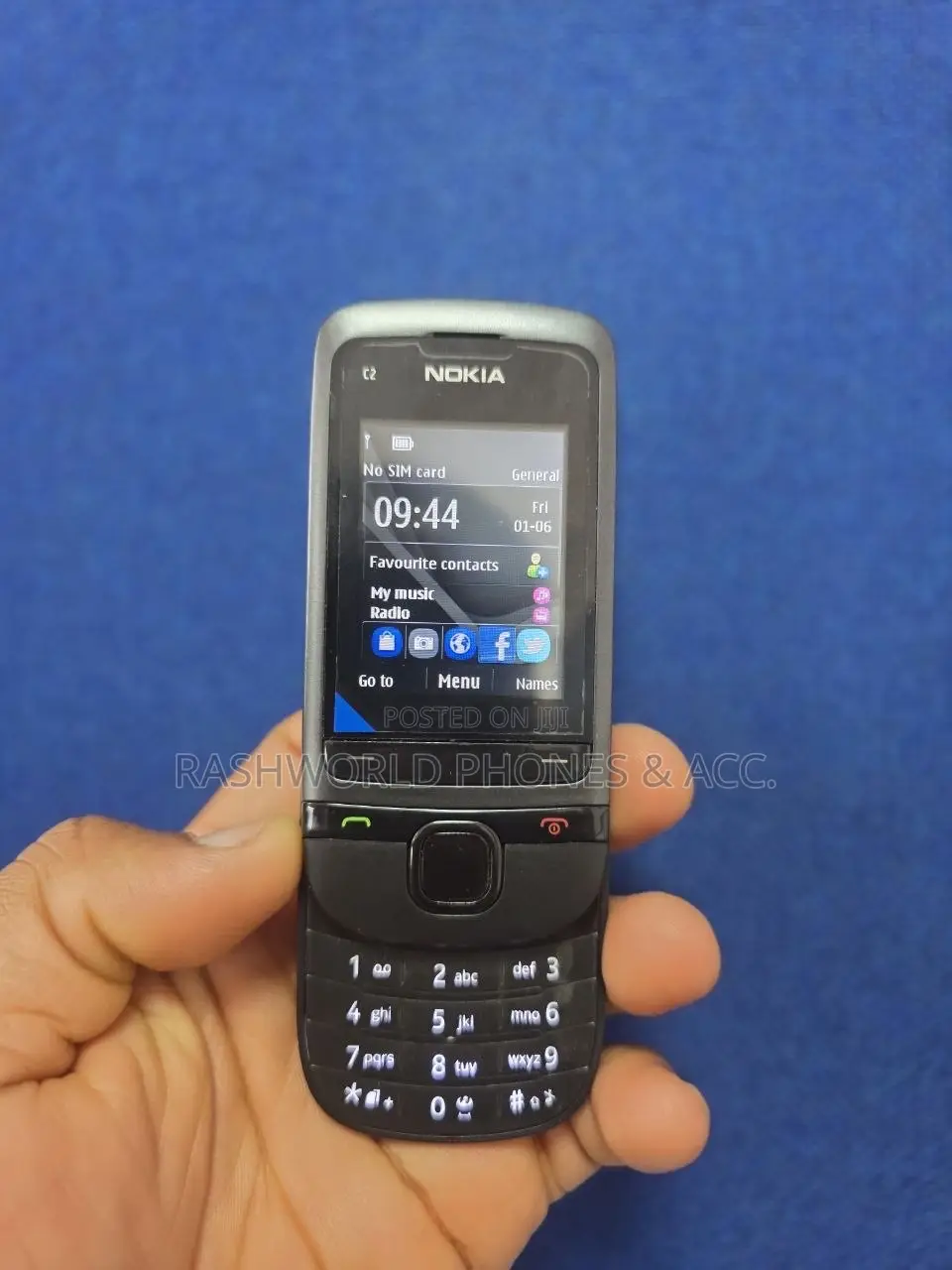 New Nokia C2-05 Black