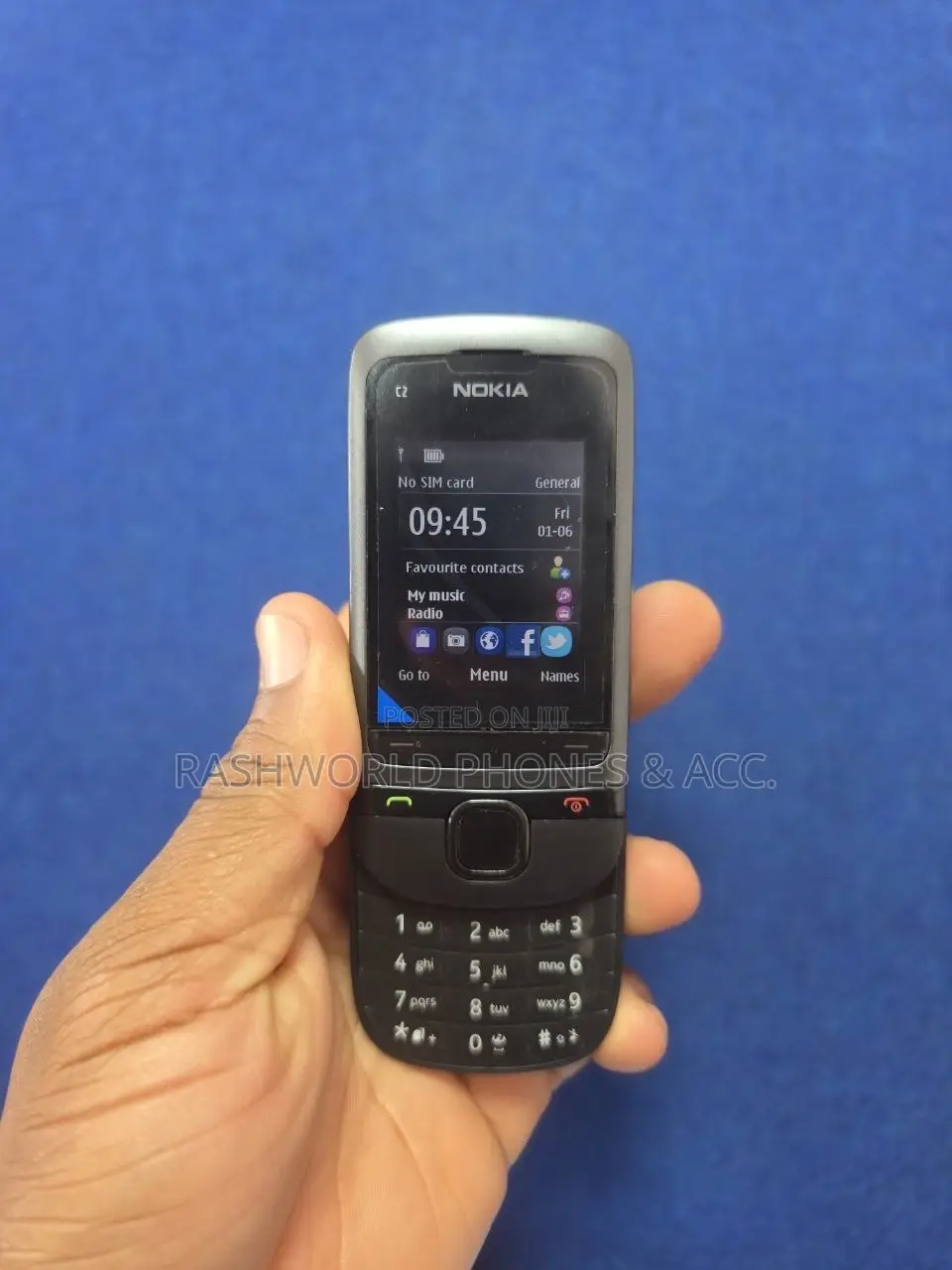 New Nokia C2-05 Black