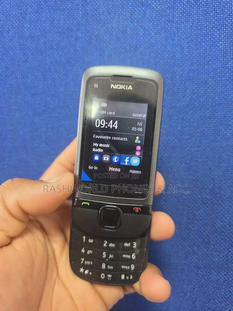 New Nokia C2-05 Black
