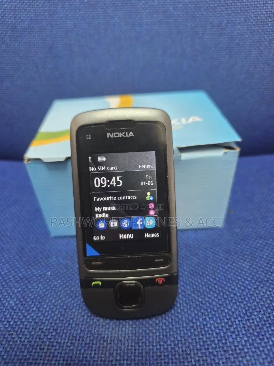 New Nokia C2-05 Black