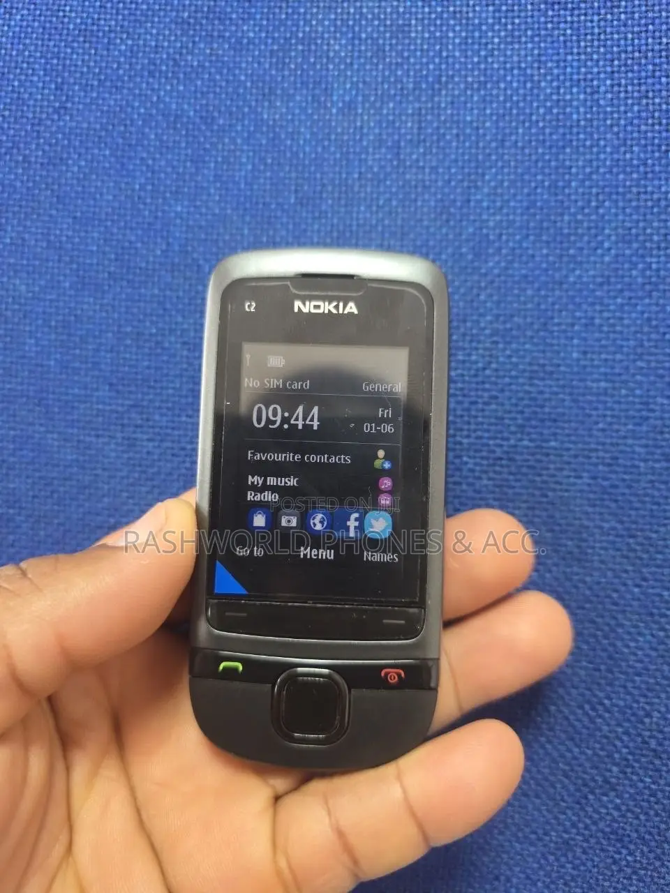 New Nokia C2-05 Black