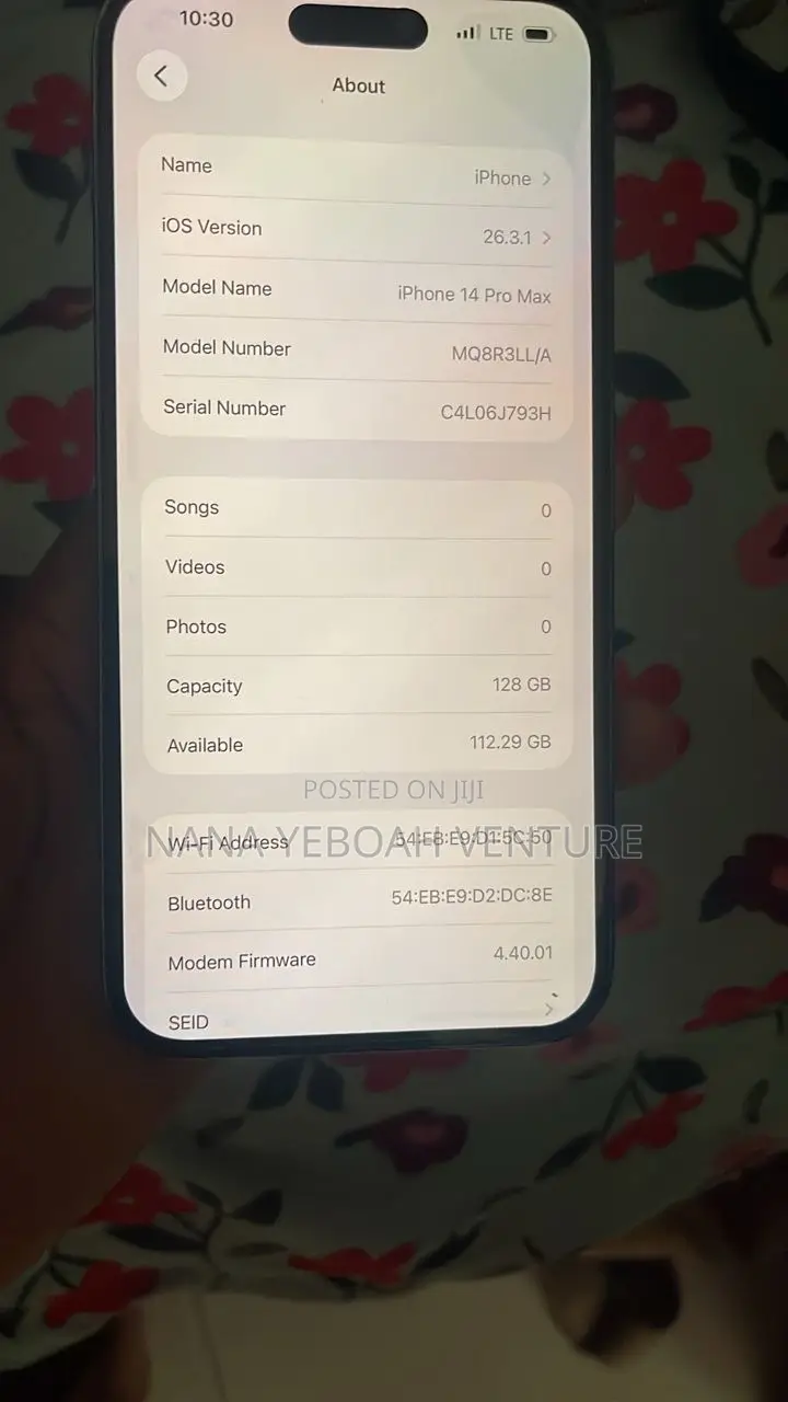 Apple iPhone 14 Pro Max 128 GB Purple