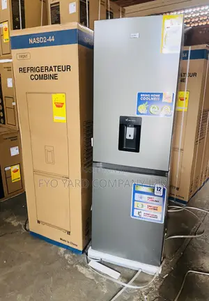 Modern Design Nasco Bottom Freezer 2 Doors 287l Fridge + Dispenser