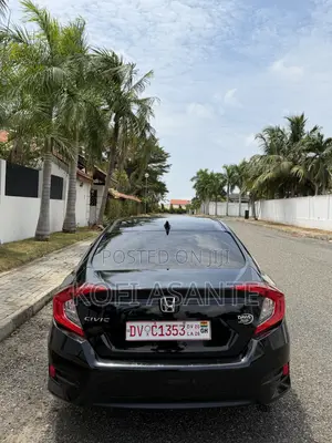 Honda Civic EX Sedan 2018 Black