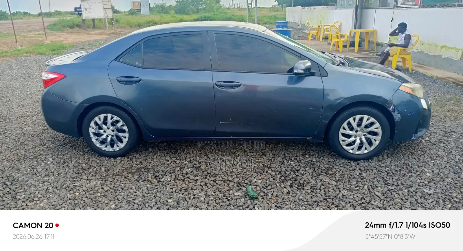 Toyota Corolla S Plus 4dr Sedan (1.8L 4cyl CVT) 2014 Gray
