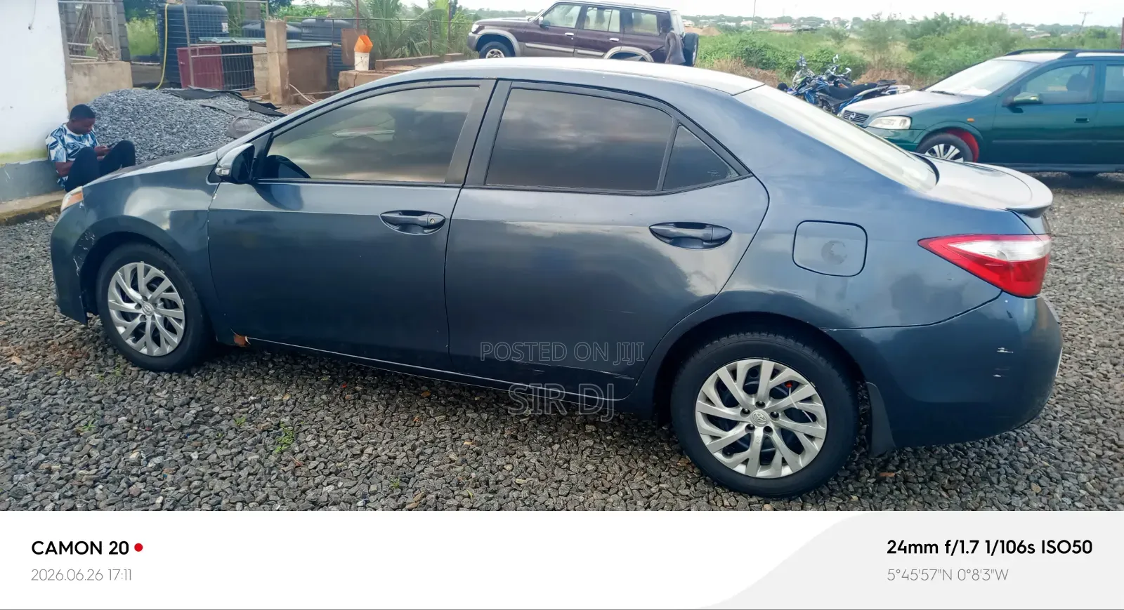 Toyota Corolla S Plus 4dr Sedan (1.8L 4cyl CVT) 2014 Gray