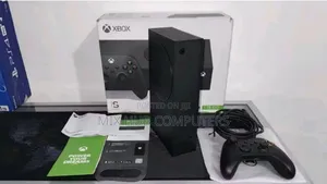 Black Xbox S With 5games