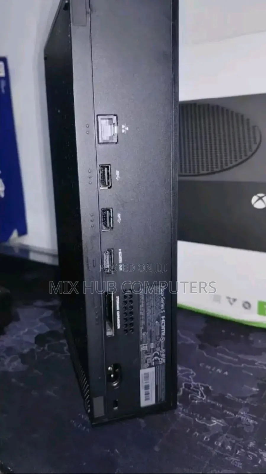 Black Xbox S With 5games