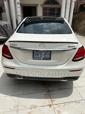 Mercedes-Benz E350 2020 White