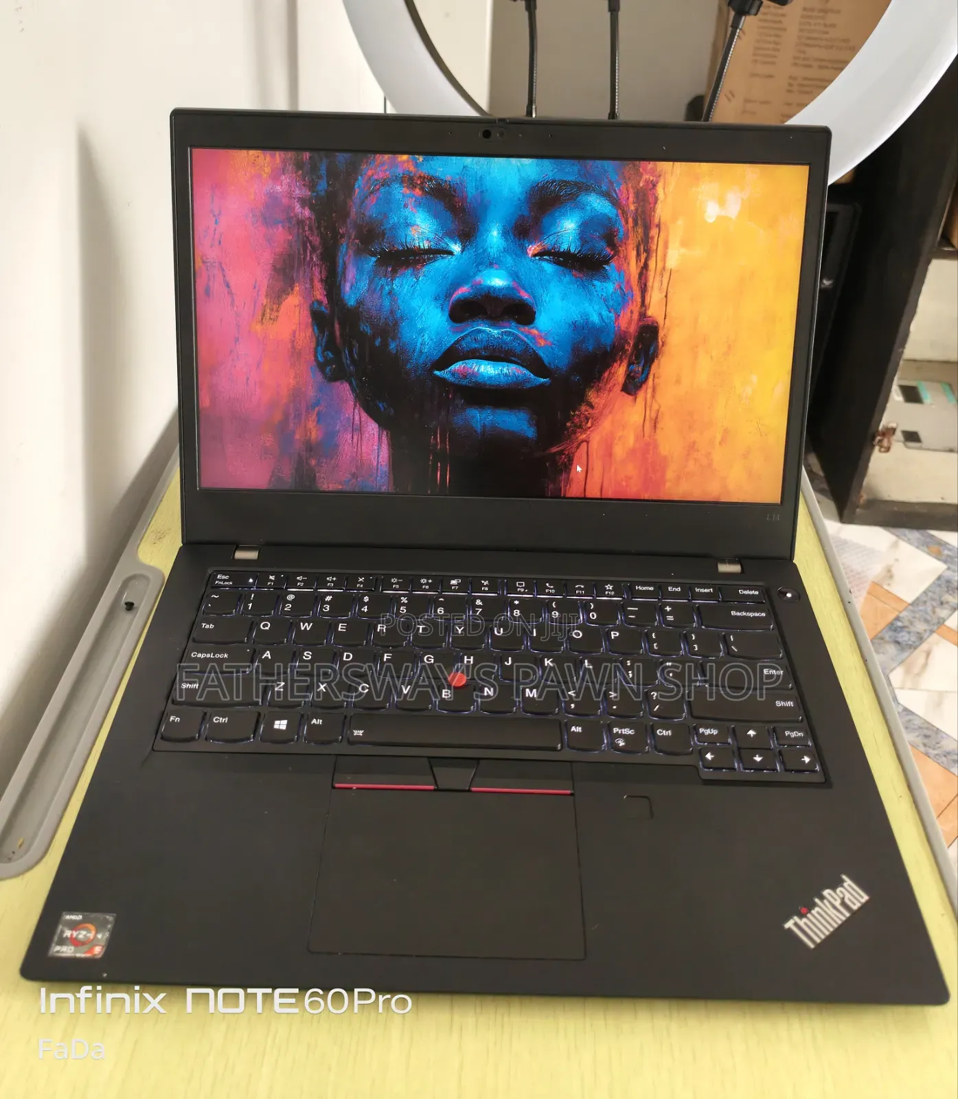 Laptop Lenovo ThinkPad L14 16GB AMD Ryzen 5 SSD 256GB