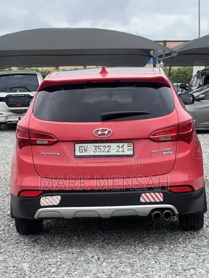 Hyundai Santa Fe 2013 Red