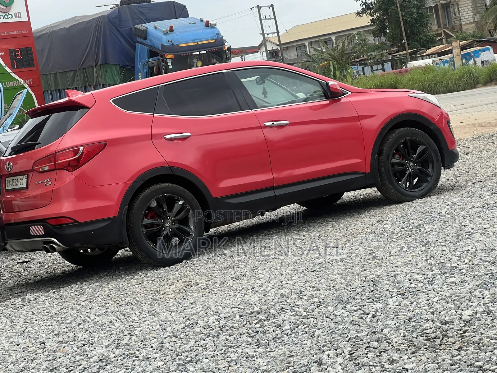 Hyundai Santa Fe 2013 Red