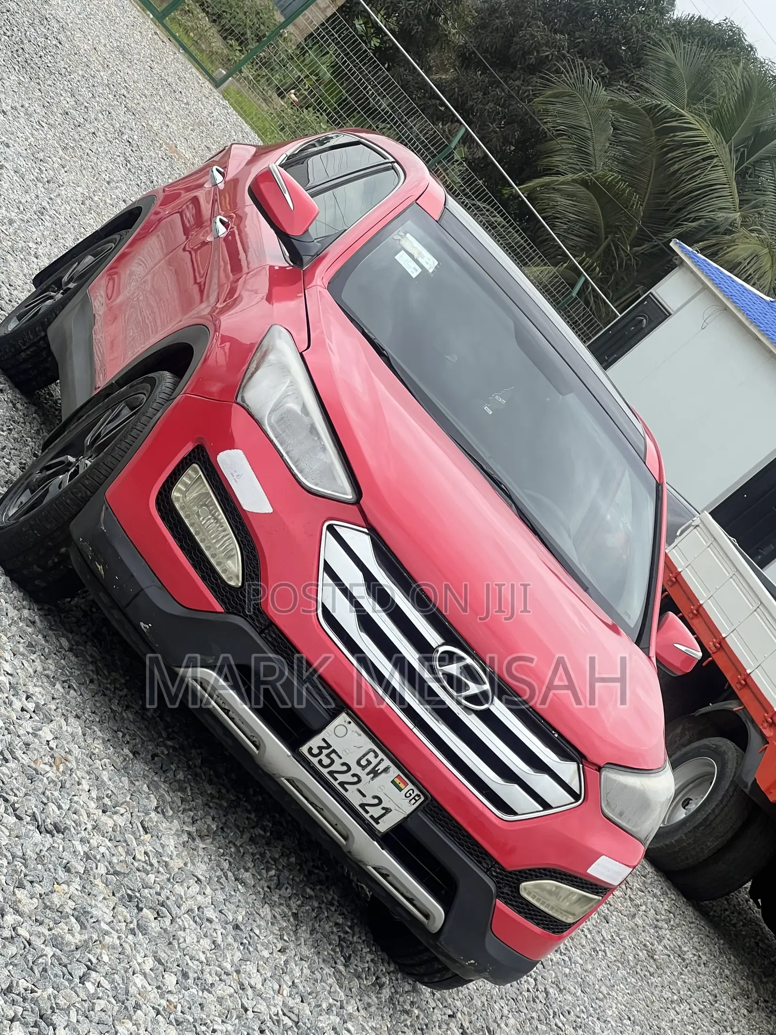 Hyundai Santa Fe 2013 Red