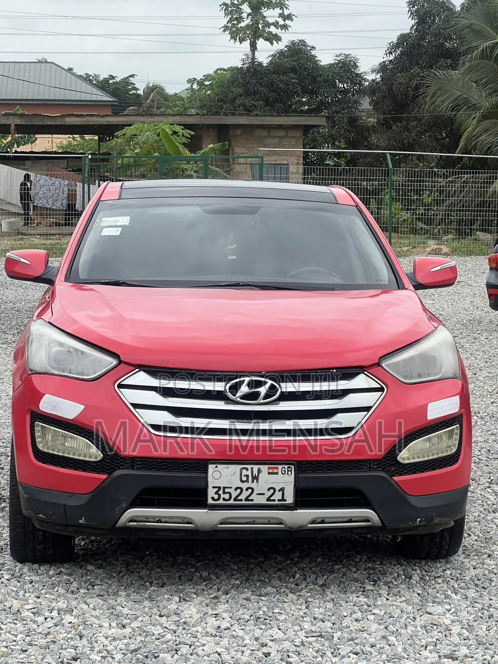Hyundai Santa Fe 2013 Red